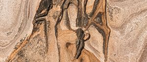 Preview wallpaper sand, surface, aerial view, relief