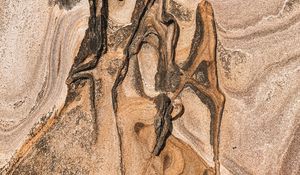 Preview wallpaper sand, surface, aerial view, relief