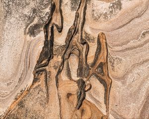 Preview wallpaper sand, surface, aerial view, relief