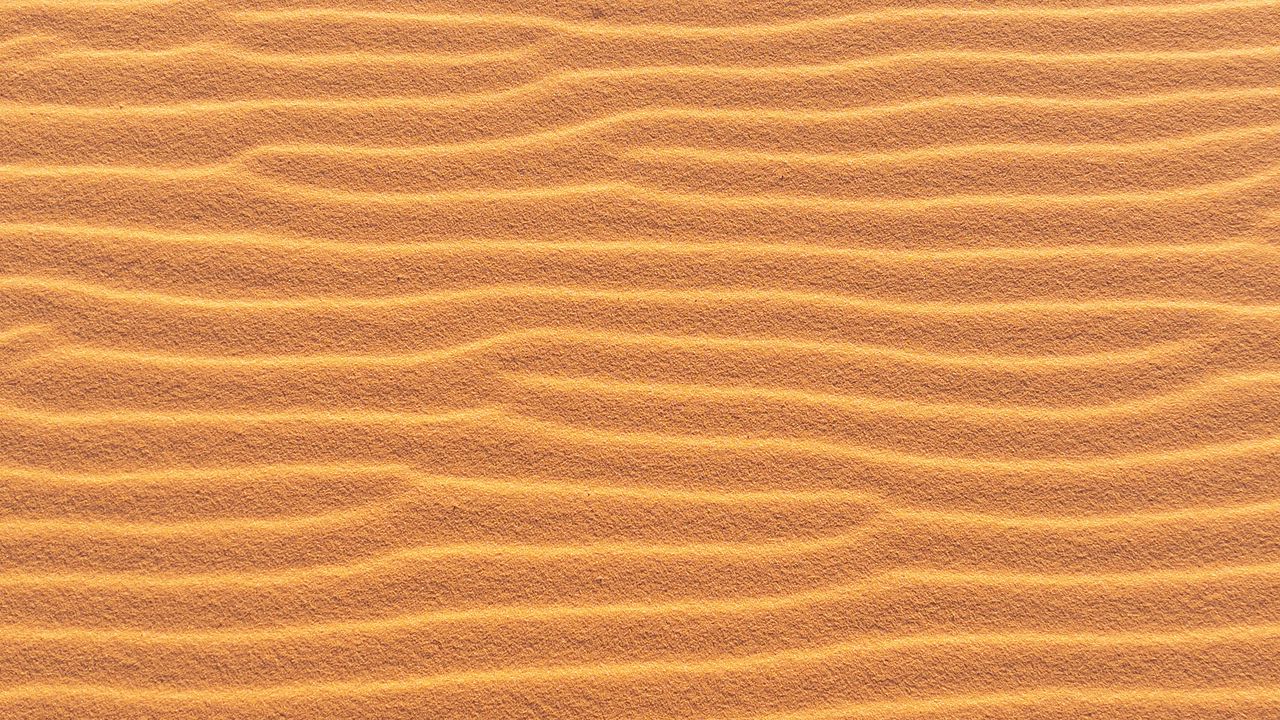 Wallpaper sand, surface, waves, texture, brown