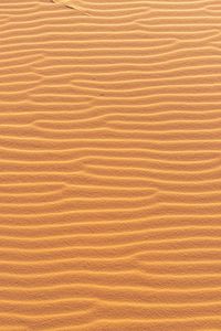 Preview wallpaper sand, surface, waves, texture, brown