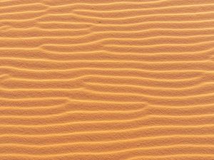 Preview wallpaper sand, surface, waves, texture, brown