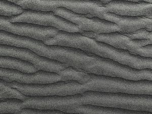 Preview wallpaper sand, texture, gray, wavy