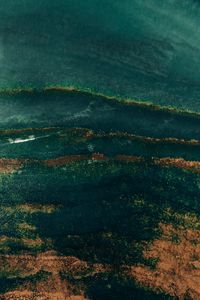 Preview wallpaper sand, texture, sea, aerial view