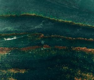 Preview wallpaper sand, texture, sea, aerial view