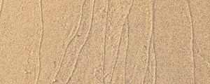 Preview wallpaper sand, trace, lines, sandy
