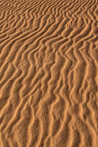 Preview wallpaper sand, traces, wavy, texture