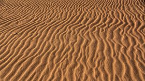 Preview wallpaper sand, traces, wavy, texture