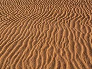 Preview wallpaper sand, traces, wavy, texture