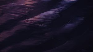 Preview wallpaper sand, waves, beach