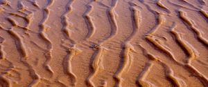 Preview wallpaper sand, waves, beach, water