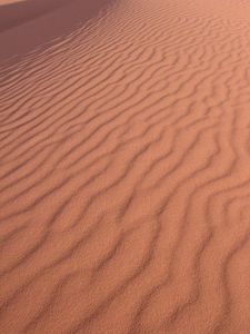 Preview wallpaper sand, waves, desert, surface