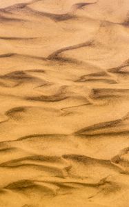 Preview wallpaper sand, waves, desert