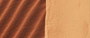 Preview wallpaper sand, waves, relief, texture, brown, shades