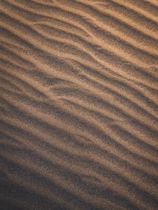 Preview wallpaper sand, waves, ripples, texture