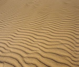 Preview wallpaper sand, waves, surface, desert