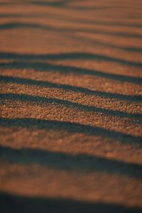 Preview wallpaper sand, waves, surface, macro, brown