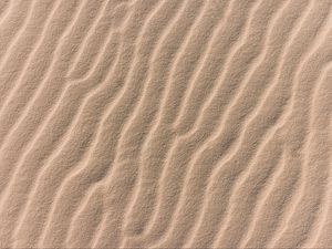 Preview wallpaper sand, waves, surface, brown, texture