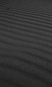 Preview wallpaper sand, waves, surface, gray