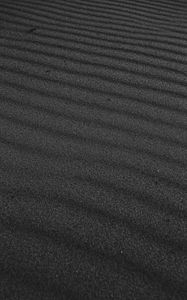 Preview wallpaper sand, waves, surface, gray