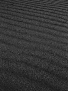 Preview wallpaper sand, waves, surface, gray