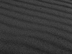 Preview wallpaper sand, waves, surface, gray