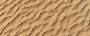 Preview wallpaper sand, waves, surface, texture, desert, brown