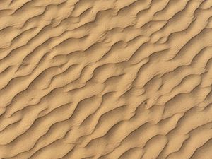 Preview wallpaper sand, waves, surface, texture, desert, brown