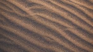 Preview wallpaper sand, waves, surface, brown