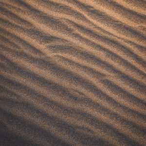 Preview wallpaper sand, waves, surface, brown