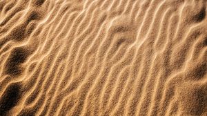 Preview wallpaper sand, waves, texture, desert