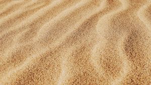 Preview wallpaper sand, waves, texture, wavy