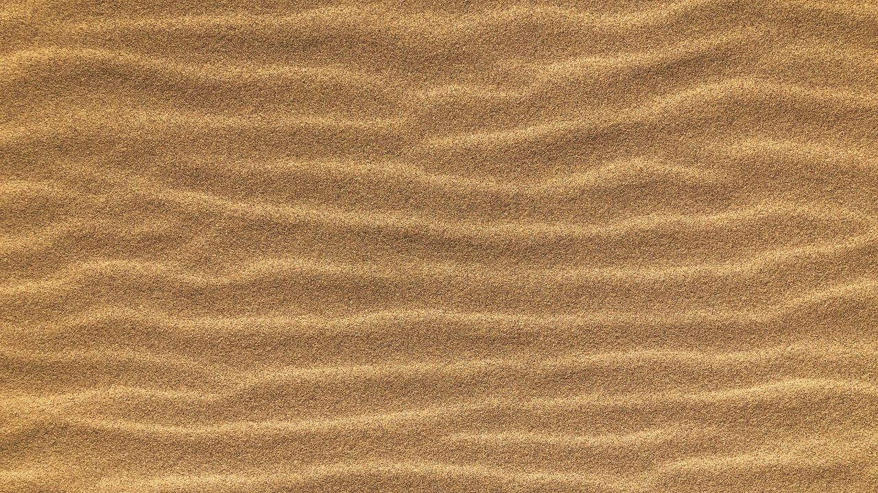 Wallpaper sand, waves, wavy, desert, texture