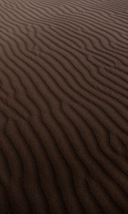 Preview wallpaper sand, waves, wavy, desert, traces, texture