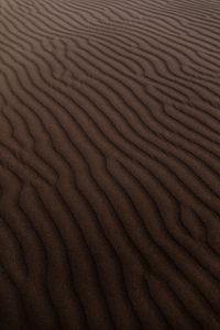 Preview wallpaper sand, waves, wavy, desert, traces, texture