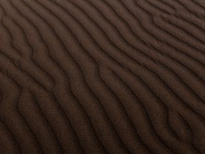 Preview wallpaper sand, waves, wavy, desert, traces, texture