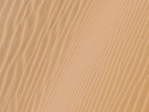 Preview wallpaper sand, wavy, desert, trace