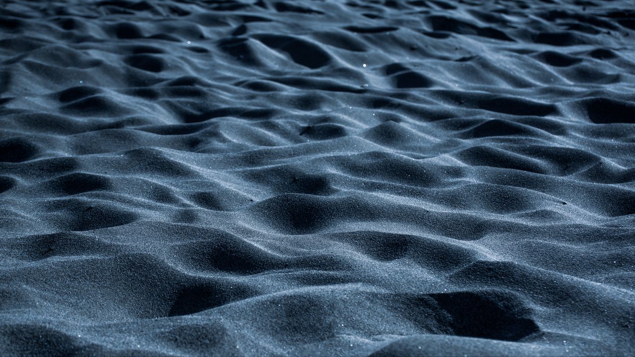 Wallpaper sand, wavy, night, texture