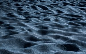 Preview wallpaper sand, wavy, night, texture