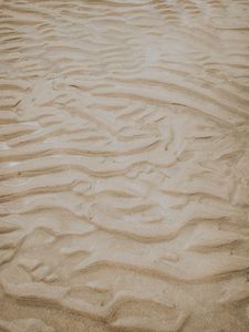 Preview wallpaper sand, wet, water, wavy, texture