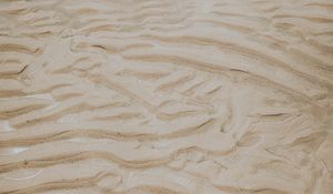 Preview wallpaper sand, wet, water, wavy, texture