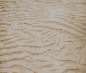 Preview wallpaper sand, wet, water, wavy, texture