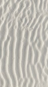 Preview wallpaper sand, white, texture, wavy
