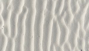 Preview wallpaper sand, white, texture, wavy