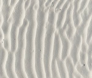 Preview wallpaper sand, white, texture, wavy