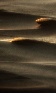 Preview wallpaper sands, desert, dunes, relief, shadows