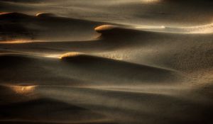 Preview wallpaper sands, desert, dunes, relief, shadows