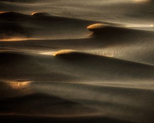 Preview wallpaper sands, desert, dunes, relief, shadows