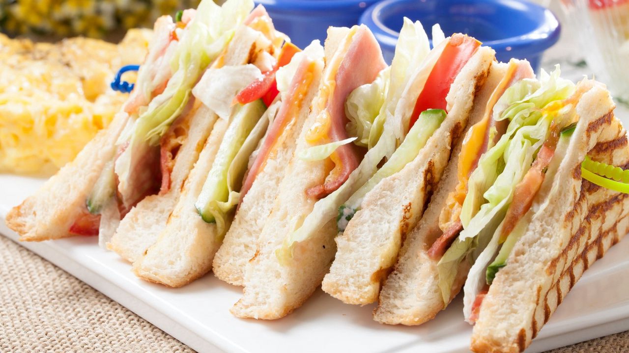 Wallpaper sandwich, bread, meat, vegetables