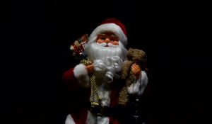 Preview wallpaper santa claus, christmas, new year, toys